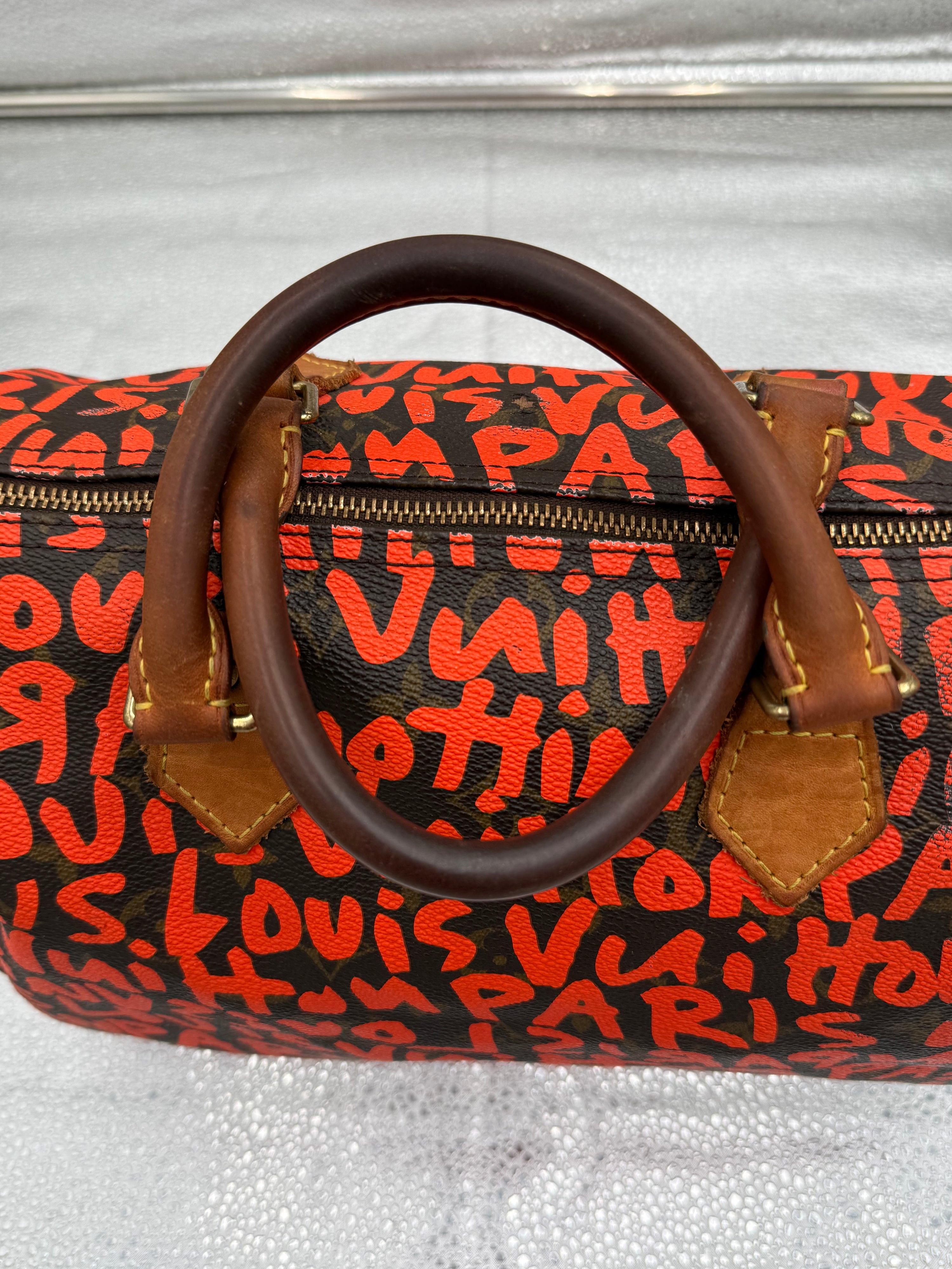 Louis Vuitton Monogram Graffiti Speedy 30