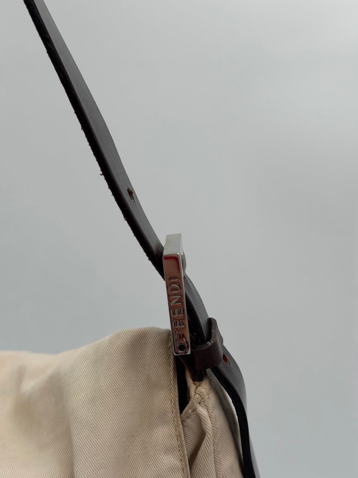 Fendi Canvas Mama Baguette