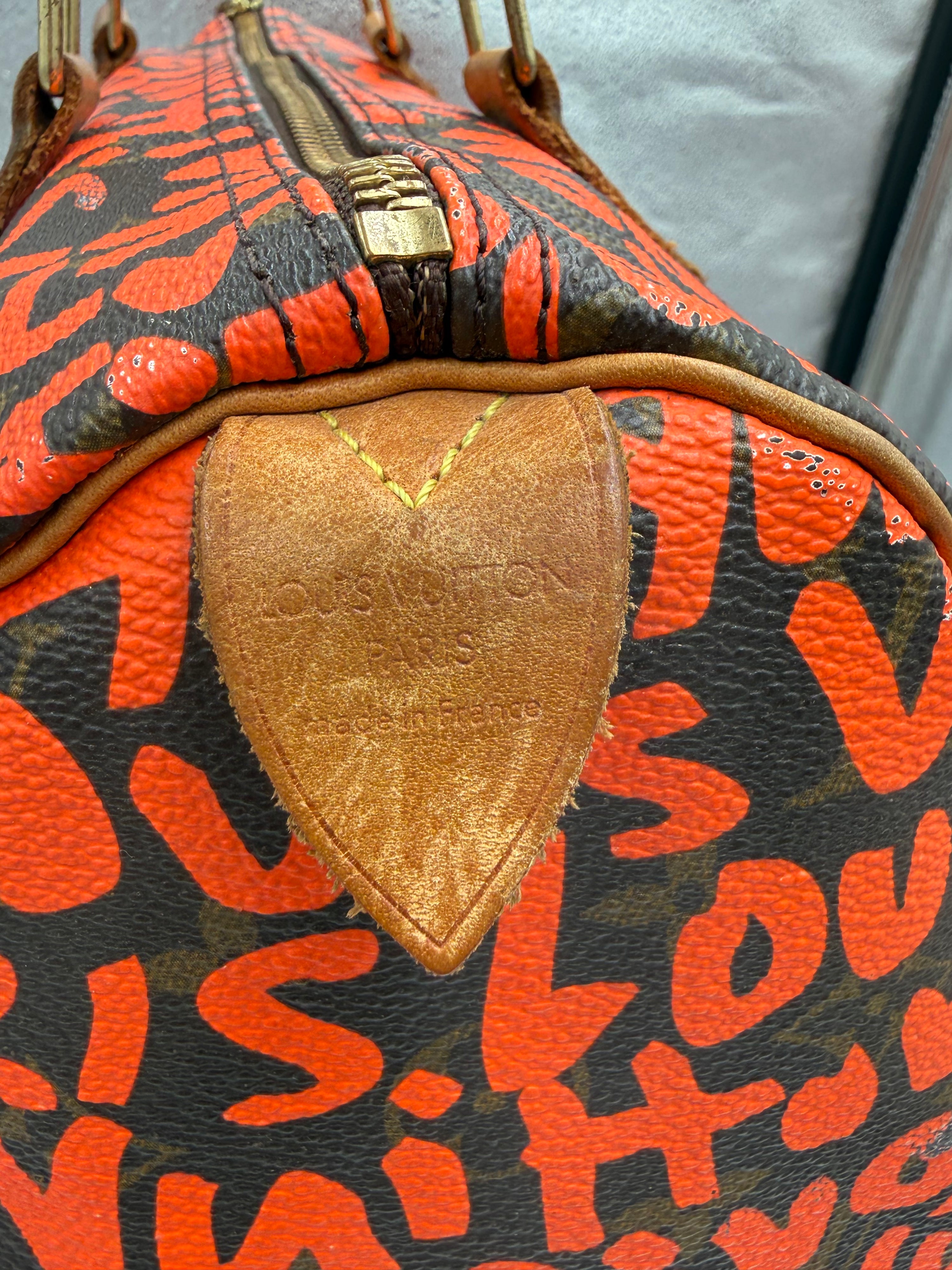 Louis Vuitton Monogram Graffiti Speedy 30