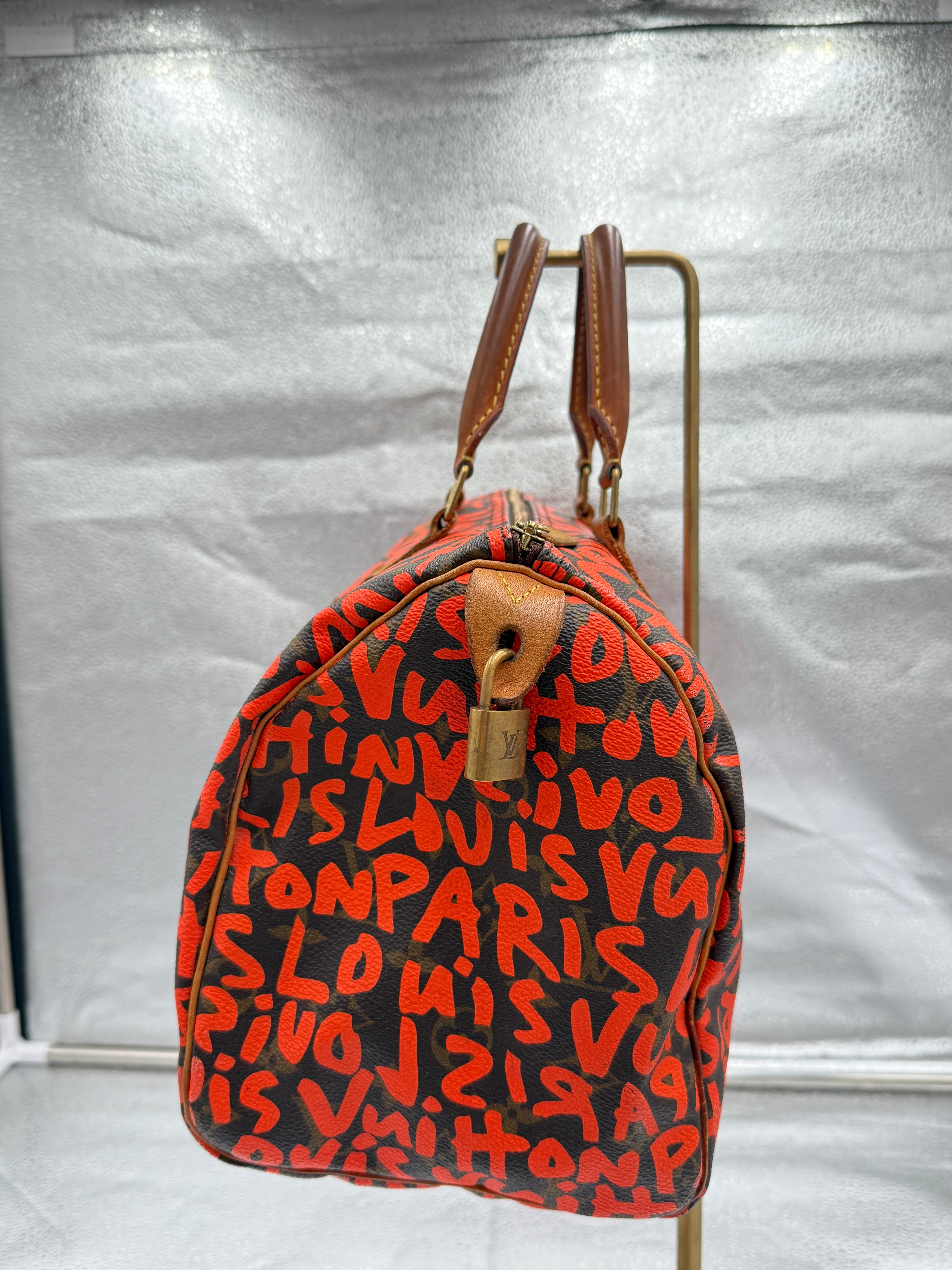 Louis Vuitton Monogram Graffiti Speedy 30