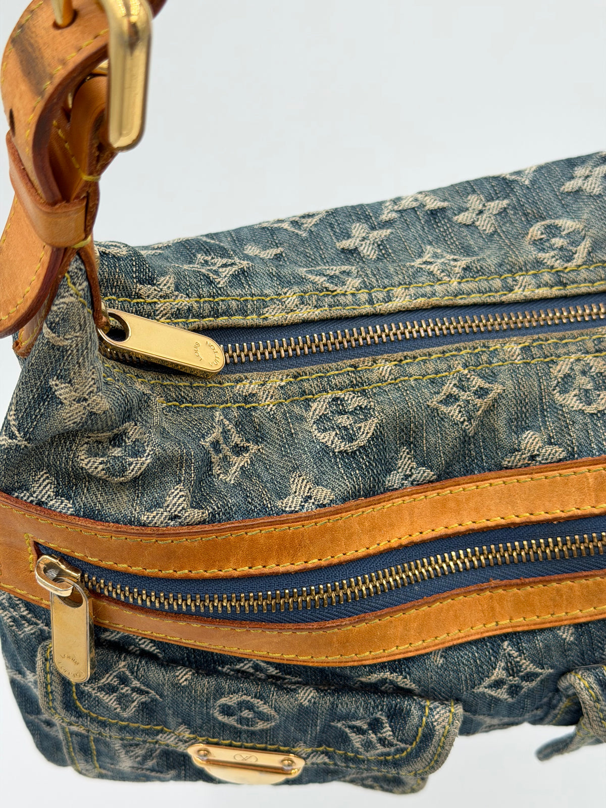 Louis Vuitton Monogram Denim Baggy PM