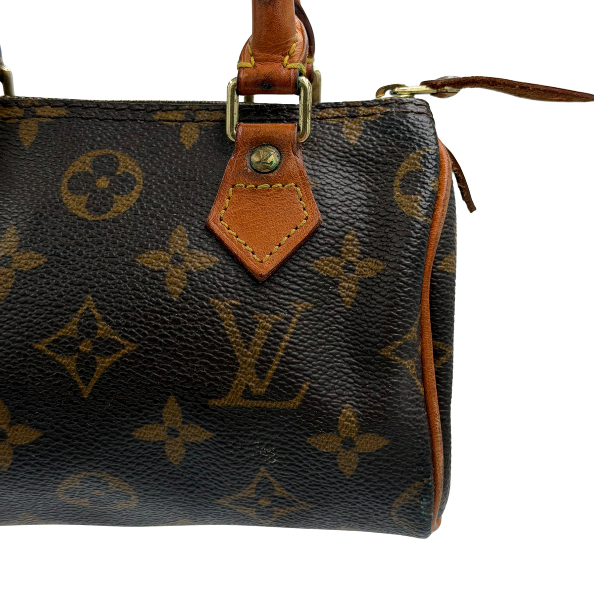 Louis Vuitton Vintage Monogram Canvas Mini Speedy HL Bag