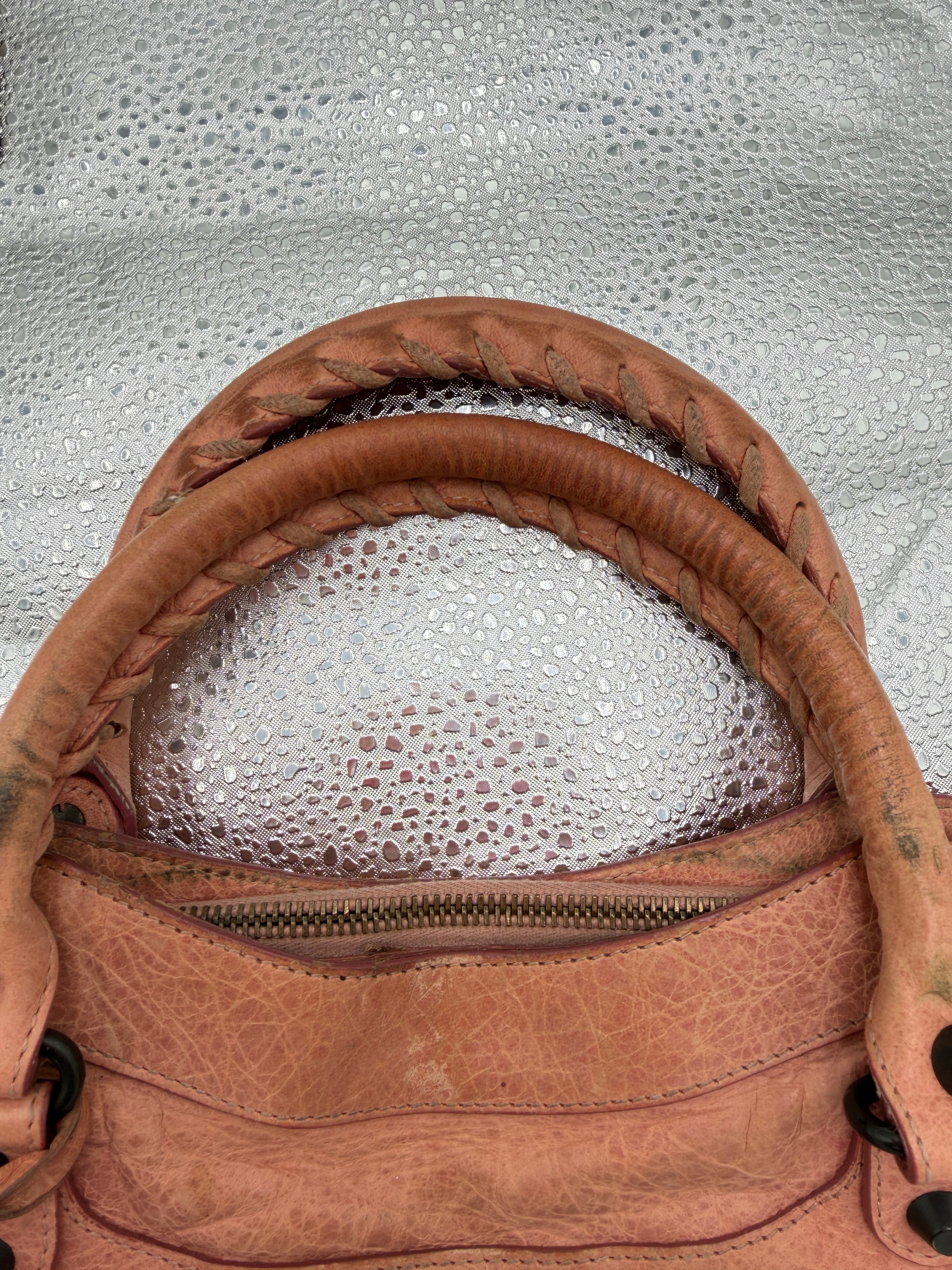 Balenciaga The First Lambskin Bag