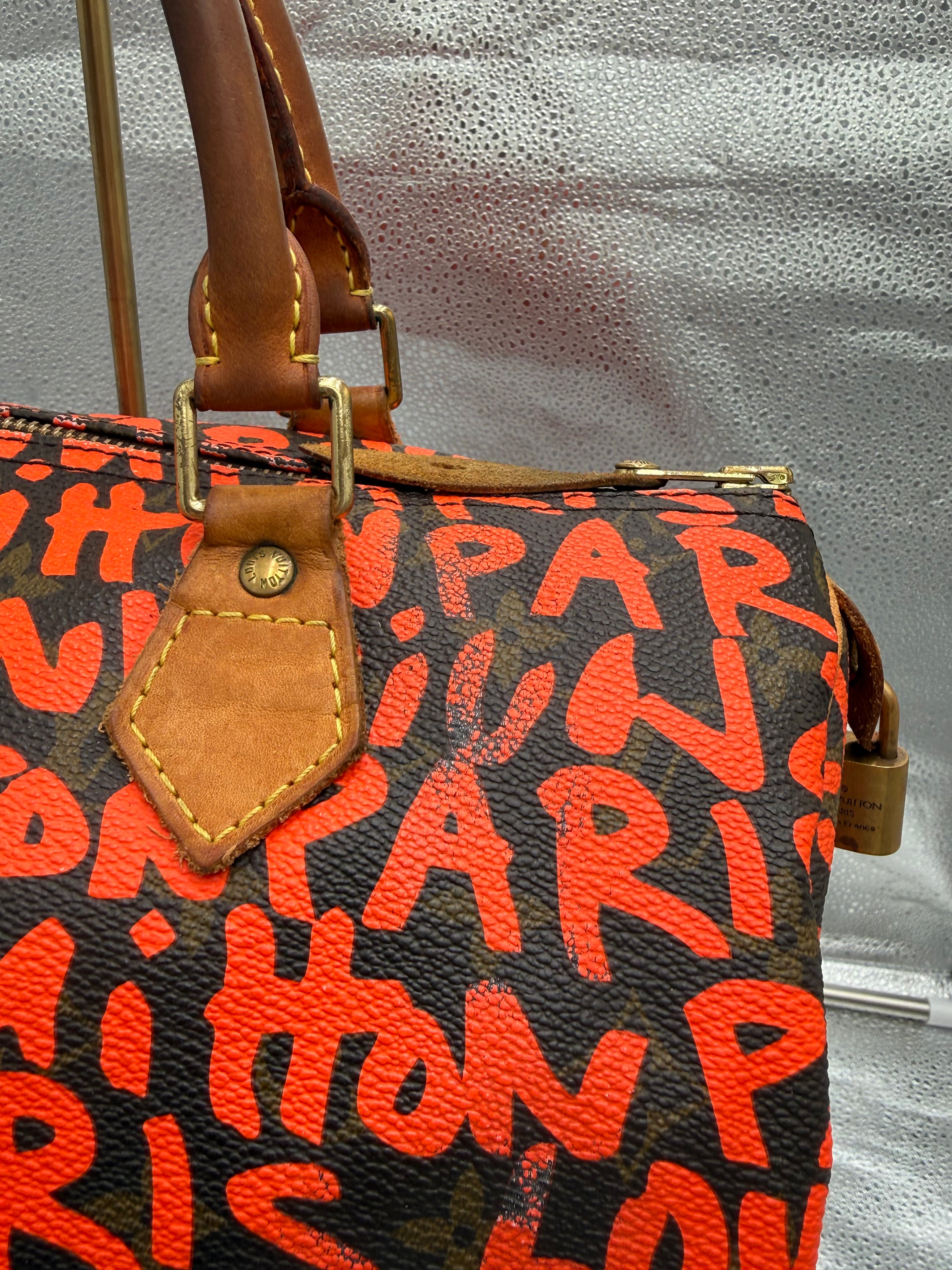 Louis Vuitton Monogram Graffiti Speedy 30