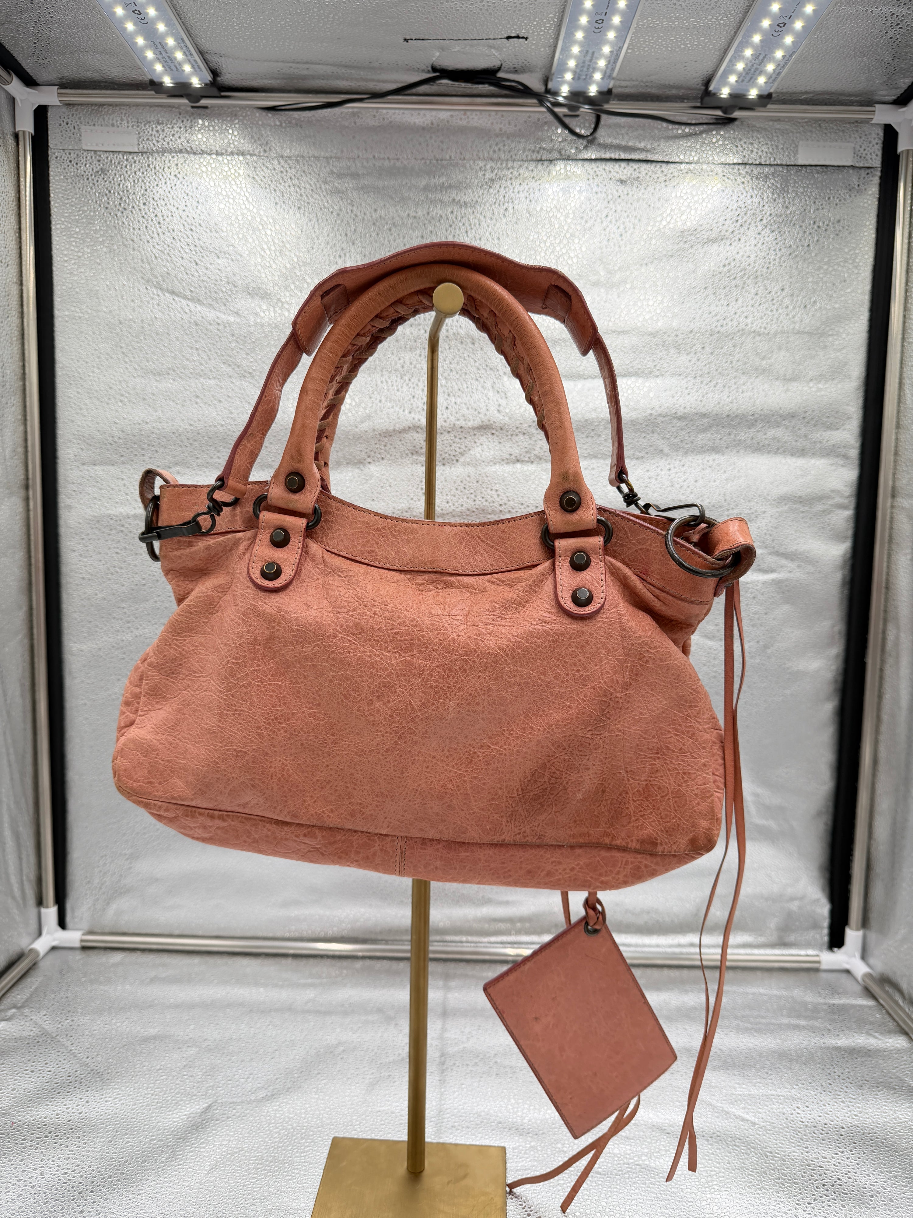 Balenciaga The First Lambskin Bag