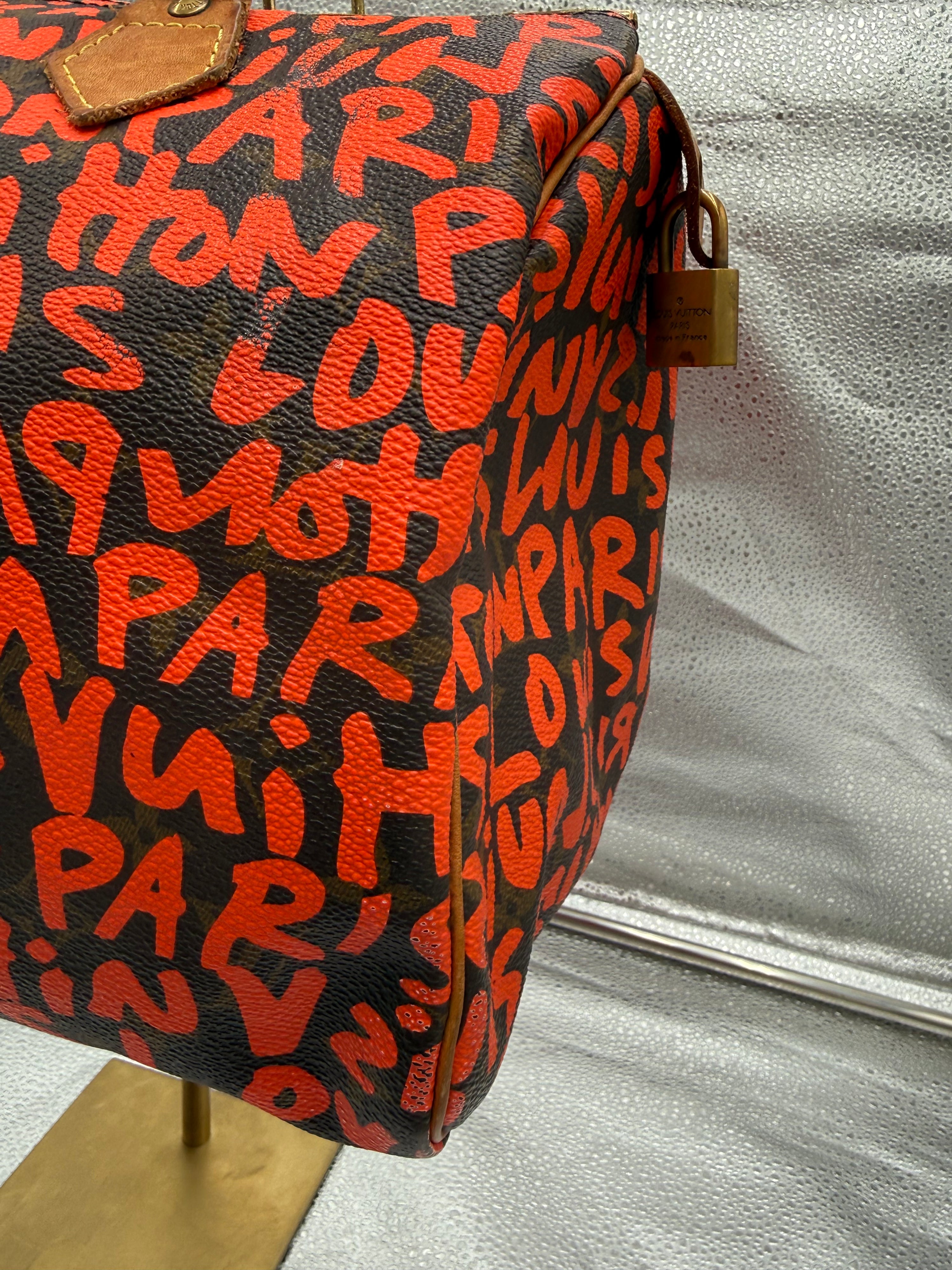 Louis Vuitton Monogram Graffiti Speedy 30
