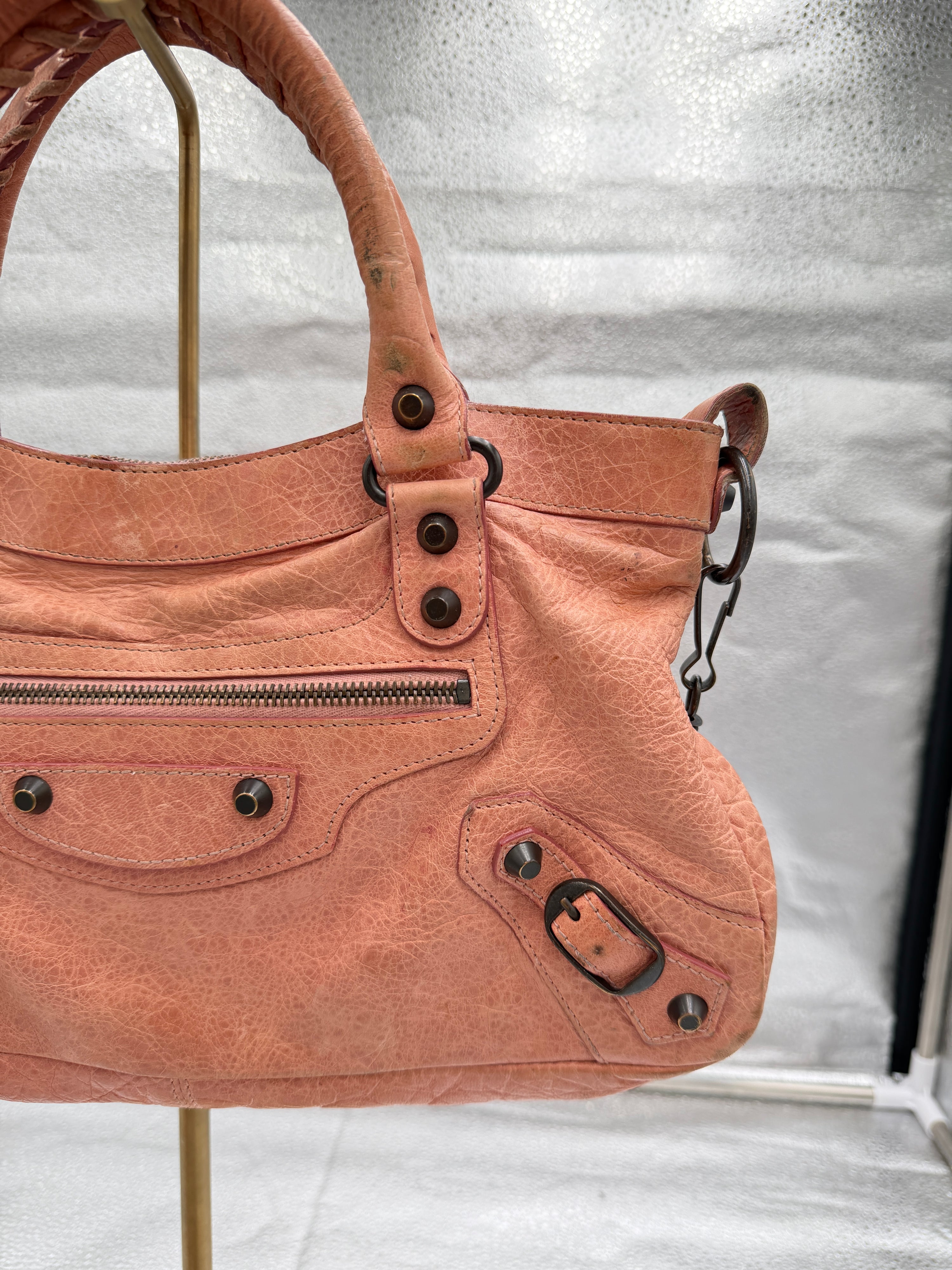 Balenciaga The First Lambskin Bag