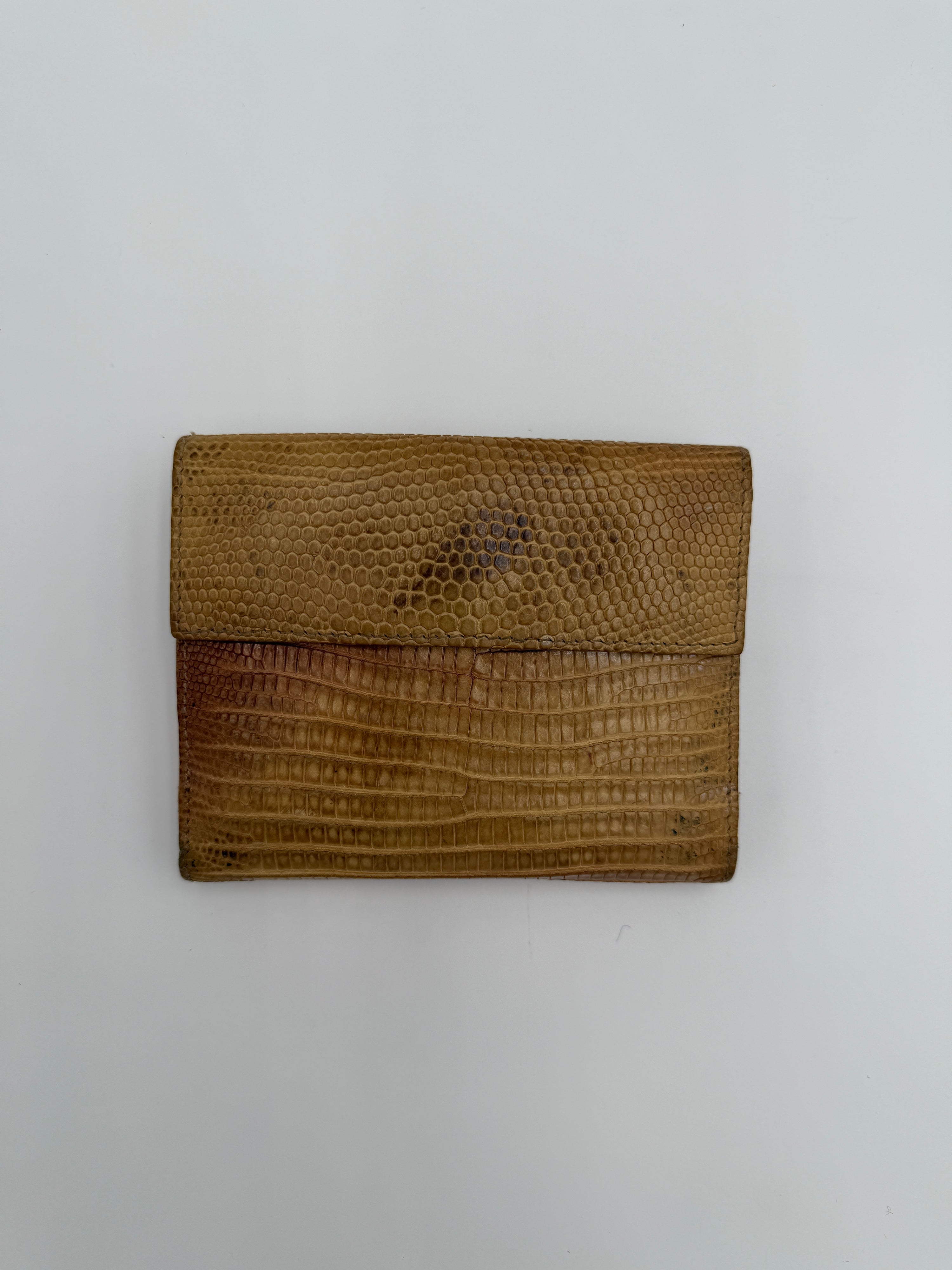 Fendi Lizard Logo Wallet